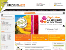 Tablet Screenshot of monrosier.com